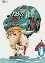 Cartoon: Depredador (small) by Mongo tagged trump groenlandia aranceles guerra comercial