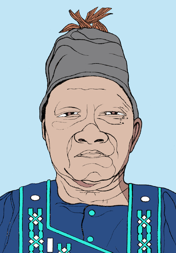 Cartoon: Manase Yuma (medium) by Aiko tagged lugbara,agofe