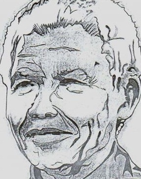 Cartoon: Mandela (medium) by Aiko tagged mandela