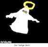 Cartoon: Der heilige Geist (small) by Fettgehopse tagged geist,heilig,sprache,spiritus