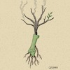 Cartoon: Stop the ongoing genocide. (small) by Ahmad Qaddura tagged gaza