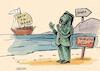 Cartoon: Take action (small) by Ahmad Qaddura tagged gaza