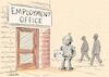 Cartoon: Unemployment (small) by Ahmad Qaddura tagged unemployment