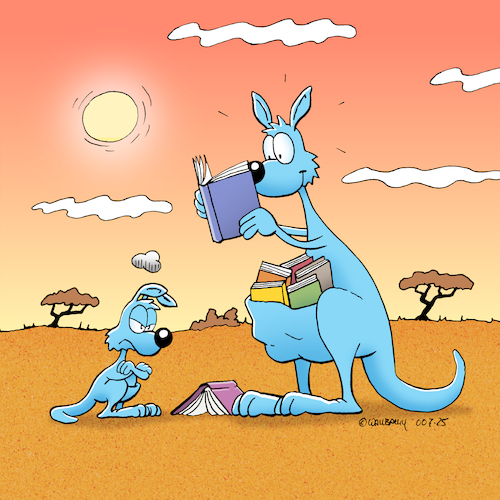 Book-Nerd-Kangaroo Book-Nerd-Kangaroo