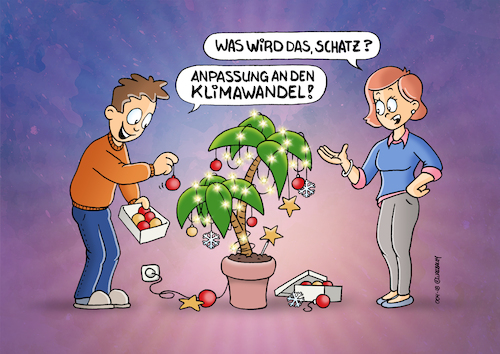 Cartoon: Weihnachtsbaum für die Zukunft (medium) by Rovey tagged weihnachten,ehepaar,paar,klimawandel,klimaerwärmung,anpassung,umwelt,umweltschutz,klimaschutz,umweltveränderung,weihnachtsfest,heilig,abend,weihnachtsbaum,palme,zimmerpflanze,christbaum,weihnachtsbaumschmuck,lichterglanz,lichterkette,dekoration,mann,frau,schmücken,christmas,christmastree,tree,climate,change,weihnachten,ehepaar,paar,klimawandel,klimaerwärmung,anpassung,umwelt,umweltschutz,klimaschutz,umweltveränderung,weihnachtsfest,heilig,abend,weihnachtsbaum,palme,zimmerpflanze,christbaum,weihnachtsbaumschmuck,lichterglanz,lichterkette,dekoration,mann,frau,schmücken,christmas,christmastree,tree,climate,change