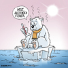 Cartoon: Armer Eisbär (small) by Rovey tagged eisbär,arktis,klimawandel,klima,erderwärmung,natur,umwelt,polar,eis,eismeer,eisscholle,eisberg,winter,sonne,schmelzen,wärme,fieber,umweltschutz,meer,wasser,tier,thermometer,veränderungen,ice,bear,cold,worm,nature,climate,changing,earth