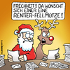 Cartoon: Falscher Wunschzettel (small) by Rovey tagged weihnachten,weihnachtsfest,weihnachtsmann,rentier,rudi,rednose,wunschzettel,geschenke,briefe,lesen,arbeit,bescherung,christmas,santa,claus,gifts,list,of,wishes,work,letter,reading