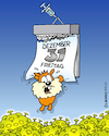 Cartoon: Guten Rutsch! (small) by Rovey tagged silvester,neujahr,2021,corona,covid19,hamster,angst,zukunft,welle,pandemie,virus,virusinfektion,dezember,jahresende,jahreswechsel,kalender,abreißkalender,kalenderblatt,impfung,booster