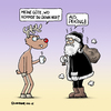 Cartoon: Santa Claus in Peking (small) by Rovey tagged weihnachten,weihnachtsmann,weihnachtszeit,luftverschmutzung,smog,umwelt,luft,peking,beijing,china,2015,schwarz,giftig,schadstoffe,alarm,rudolf,rentier,xmas,air,pollution,santa,claus,environmentally,harmful