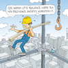 Cartoon: Work-Life-Balance (small) by Rovey tagged tag,der,arbeit,job,arbeitssicherheit,jobsicherheit,worklifebalance,arbeiter,handwerker,handwerk,mann,sicherheit,gefahr,gefährlich,baugerüst,baubranche,hochbau,stadt,städtebau,hochhaus,baustelle