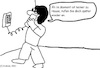 Cartoon: Der Anruf... (small) by Moppel tagged anruf
