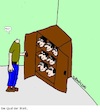 Cartoon: Die Qual der Wahl... (small) by Moppel tagged kopf,köpfe,wahl,qual,sprichwort,mann,redensart,idiom,sprache