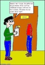 Cartoon: Wo haben Sie nur wieder...? (small) by Moppel tagged kopflosigkeit,zerstreutheit,job,arbeit,männer,berufsalltag,arbeitsleben,büro,arbeitsplatz,gesellschaft,gesundheit,nervosität