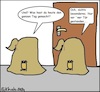 Cartoon: Zwei Säcke... (small) by Moppel tagged säcke,sprichwort,redensart,tür,sprache