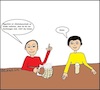 Eigentlich... (small) Cartoon: Eigentlich... (small) by Kritzelhonk tagged eigentlich,kinder,alkohol,cartoon,kneipe,bar,jugendschutz,gesetze