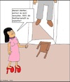 Mensch Günther... (small) Cartoon: Mensch Günther... (small) by Kritzelhonk tagged günther,tod,suizid,weltmacht,frau,mann,ehe,freitod,gesellschaft