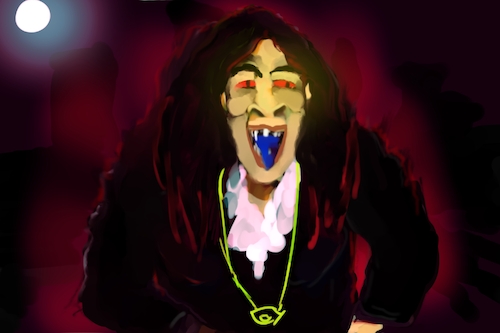 Cartoon: AZAZEL THE FIRST (medium) by THE WORLD HISTORY tagged azazel