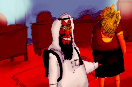 Cartoon: check your mind (medium) by Al-Mousawi79 tagged cartoon