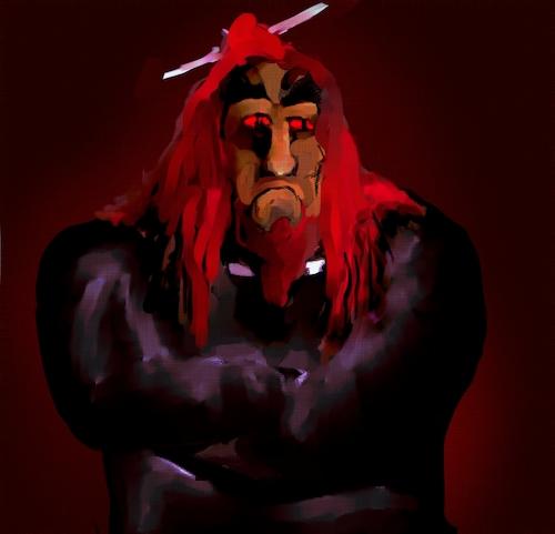 Cartoon: demise the devil (medium) by Al-Mousawi79 tagged devil