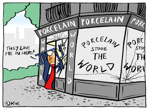 Cartoon: World (medium) by Kik tagged trump,usa,unitedstates,president,world,washington,trump,usa,unitedstates,president,world,washington