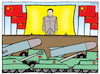 Cartoon: Xi Jinping (small) by Kik tagged china,xijinping,xi,beijing,parade,military,dictator