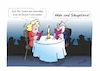 Cartoon: Falsches Mitleid (small) by Bernd Eisert tagged dinner,paar,essen,fisch,wal,säugetiere,unwissen
