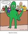 Cartoon: Die Eid-Echse... (small) by Zeichner1978 tagged reptil,eid,echse,eidechse,gericht,schwören,sprache