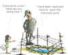 Cartoon: Pond water (small) by sagar kumar tagged sagar toon