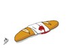 Cartoon: bloody bread (small) by yaserabohamed tagged bloody,bread