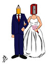 Cartoon: Destiny (small) by yaserabohamed tagged marriage