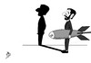 Cartoon: iran nuclear bomb (small) by yaserabohamed tagged iran,nuclear,bomb,ahmadi,najad