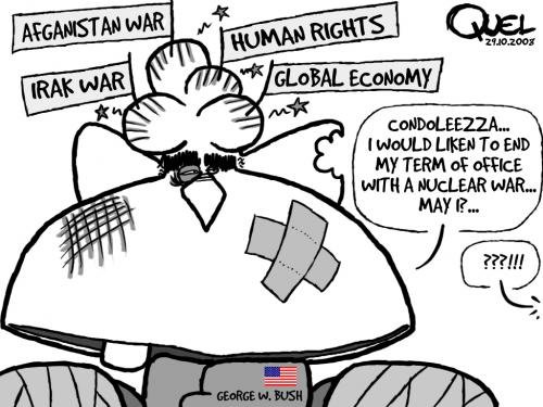 Cartoon: THE BUSH LEGACY... (medium) by QUEL tagged bush,legacy