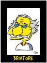 Cartoon: Briatore Caricature (small) by QUEL tagged briatore,caricature
