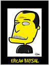 Cartoon: ERCAN BAYSAL CARICATURE (small) by QUEL tagged ercan,baysal,caricature