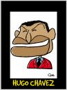 Cartoon: Hugo Chavez Caricature (small) by QUEL tagged hugo chavez caricature