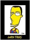 Cartoon: JORDI TRIAS CARICATURE (small) by QUEL tagged jordi,trias,caricature