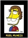 Cartoon: MARC MUNIESA CARICATURE (small) by QUEL tagged marc,muniesa,caricature