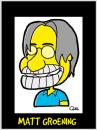 Cartoon: MATT GROENING CARICATURE (small) by QUEL tagged matt,groening,caricature