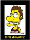 Cartoon: RUDY FERNANDEZ CARICATURE (small) by QUEL tagged rudy fernandez caricature