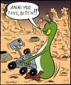 Cartoon: Mars2012-02 (small) by VoBo tagged space,mars,raumfahrt,curiosity,cats,pets,marsians,aliens,landing,research,science,travelling,spacetravel,rover,explorer,exploration,expedition,planets