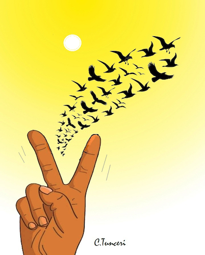 Cartoon: 489h (medium) by CEMAL TUNCER tagged mnb