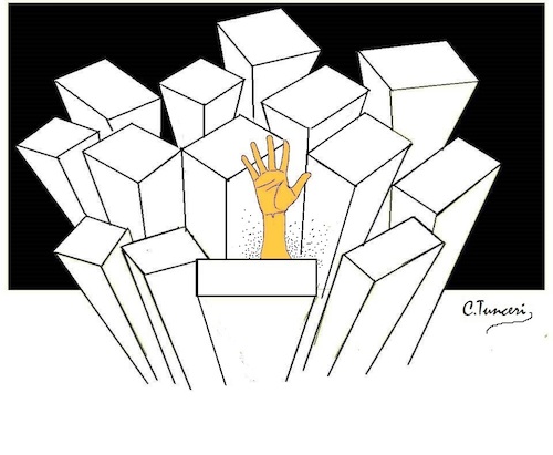 Cartoon: 644k (medium) by CEMAL TUNCER tagged kht
