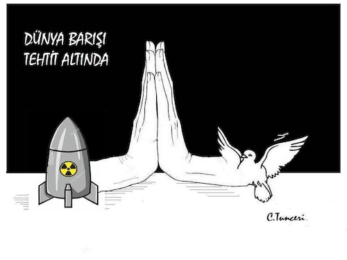 Cartoon: 790y (medium) by CEMAL TUNCER tagged 765t