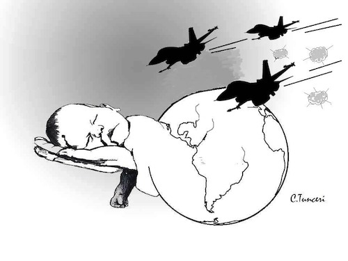 Cartoon: 999t (medium) by CEMAL TUNCER tagged rte