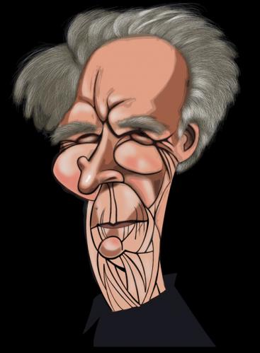 Cartoon: Clint Eastwood (medium) by pincho tagged clint,eastwood,actor,director,cine,cinema,usa,movies