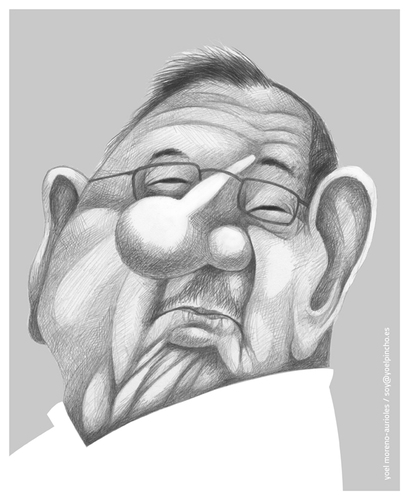 Cartoon: Raul Castro (medium) by pincho tagged socialismo,comunismo,gobierno,presidente,hermano,fidel,cuba,castro,raul