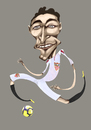 Cartoon: jesus navas (small) by pincho tagged jesus navas futbol football sevilla club delantero crack deporte seleccion mundial