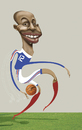 Cartoon: thierry henry (small) by pincho tagged thierry,henry,mundial,futbol,football,mano,hand,barcelona,francia