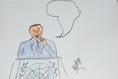 Cartoon: afrika (medium) by MSB tagged afrika