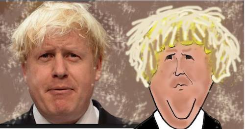 Cartoon: boris johnson (medium) by MSB tagged boris,johnson